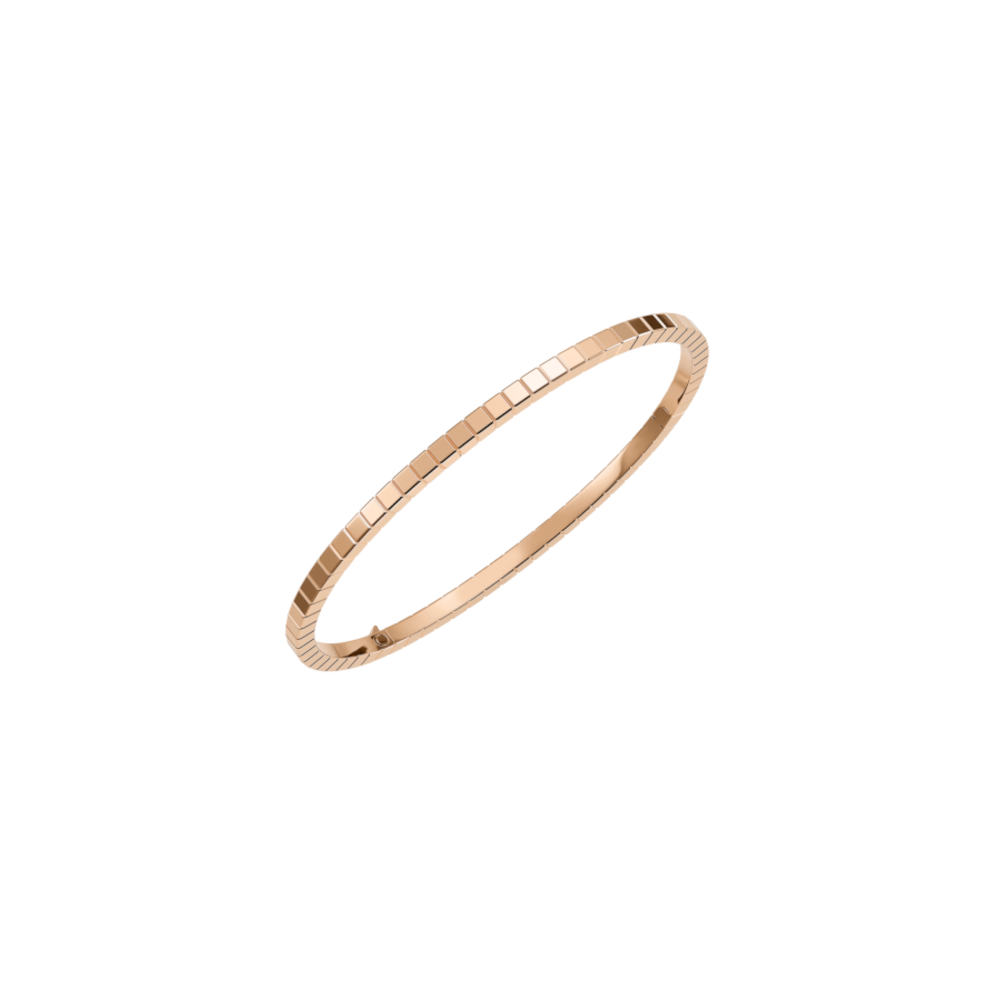 Ice Cube bracelet in rose gold.